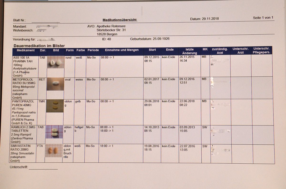 Medikationsplan